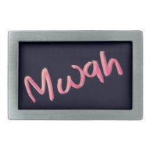Mwah Belt Buckle