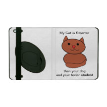My Cat is Smarter iPad Folio Cases