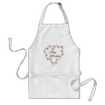 My Love Pink Roses Apron