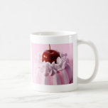Mycket körsbärsröd Bundt tårta Kaffe Mugg