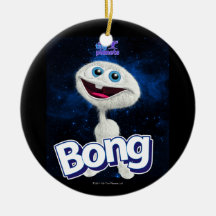 Mycket lilla planet Bong - långt ut! Julgransdekoration