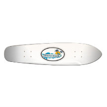 Myrtle Beach oval design Skate Deck
