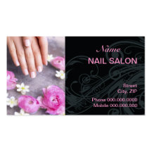 Nagelsalongvisitkort