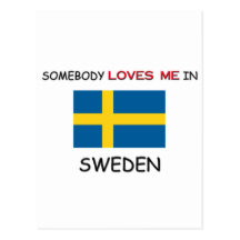 Någon älskar mig i SVERIGE Vykort