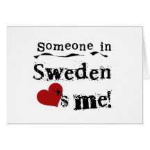 Någon i sverige älskar mig hälsnings kort