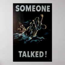 Någon talade posters