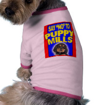 Något att säga inte till valpen mal hund t-shirts