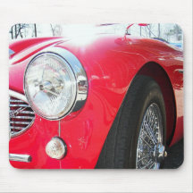 Något i rött mus mattor