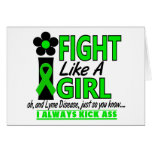 Något liknande för Lyme sjukdomslagsmål en flicka  Hälsnings Kort