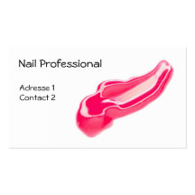 Nail Professional Cartes De Visite Personnelles