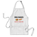 NAKEN BBQ FÖRKLÄDEN