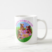 Nallepicknick Kaffe Kopp