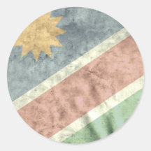 Namibia Rund Klistermärke