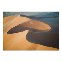 Namibia Soussevlei, underbara röda Sanddyner, Fotokonst