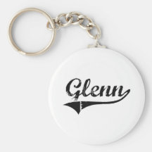 Namn för Glenn klassikerstil Nyckel Ringar