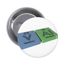 Namn-Val-v-Al-Vanadium-Aluminium Knapp