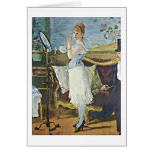 Nana vid Edouard Manet Kort