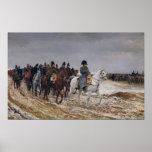 Napoleon på kampanjen i 1814, 1864 print