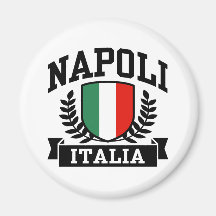 Napoli Italia Kylskåpmagneter