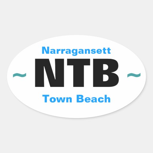 NARRAGANSETT-STRANDklistermärkear (4)