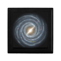 NASAs sol i det Milky långt Prydnadslåda
