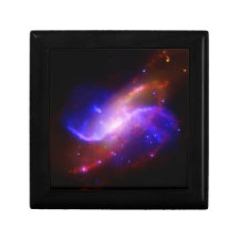 NASAs spiral galax M106 Prydnadslåda