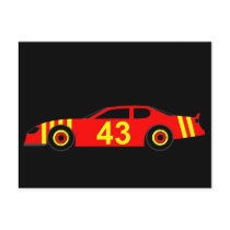 Nascar Vykort