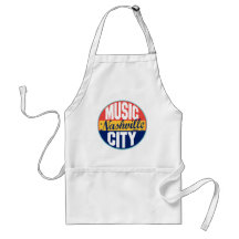 Nashville vintageetikett förkläde