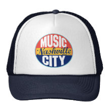 Nashville vintageetikett mesh kepsar