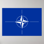 Nato-flagga Print