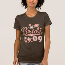 Nätt brudskjorta för Petal 09 T Shirt