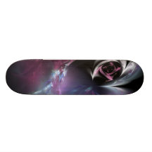 Nätt rosa rosFractal Skate Boards
