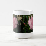 Nätt rosablomma kaffe kopp