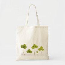 Nätt Shamrocks Tote Bag