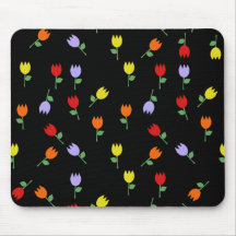 Nätt tulpan Mousepad för KRW Musmatta
