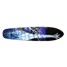 Nattgiraff! lönnskridskodäck med den wood uppvisni anpassningsbara skateboard