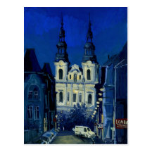 Nattkyrka Vykort