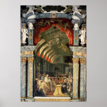 Nattvard av Charles II Posters