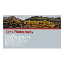 Naturfotografivisitkortar