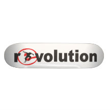 Naturlig revolution skate board deck