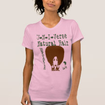 Naturligt hår för naturligt hårrevolutionuniversum t shirt