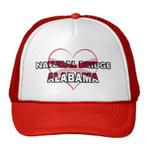 Naturligt överbrygga, Alabama Mesh Kepsar