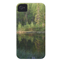 Naturs fodral-kompis för iPhone för reflexioner be iPhone 4 Case-Mate Skydd