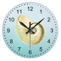 Nautilussnäcka Klocka