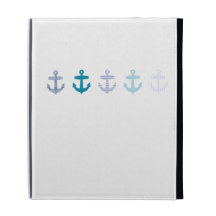 Nautisk blått ankrar design