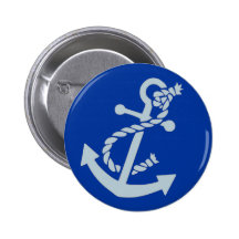 Nautiskt ankra knapp med nål