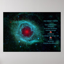 Nebulaen för SERENITYBÖNspiral. Affisch