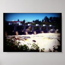 Nedgångar och Gorge. Posters