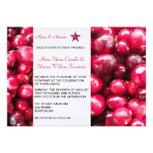 NedgångCranberries som gifta sig inbjudan
