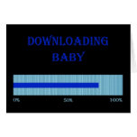 NEDLADDA BABYEN - BABY SHOWERINBJUDANKORT